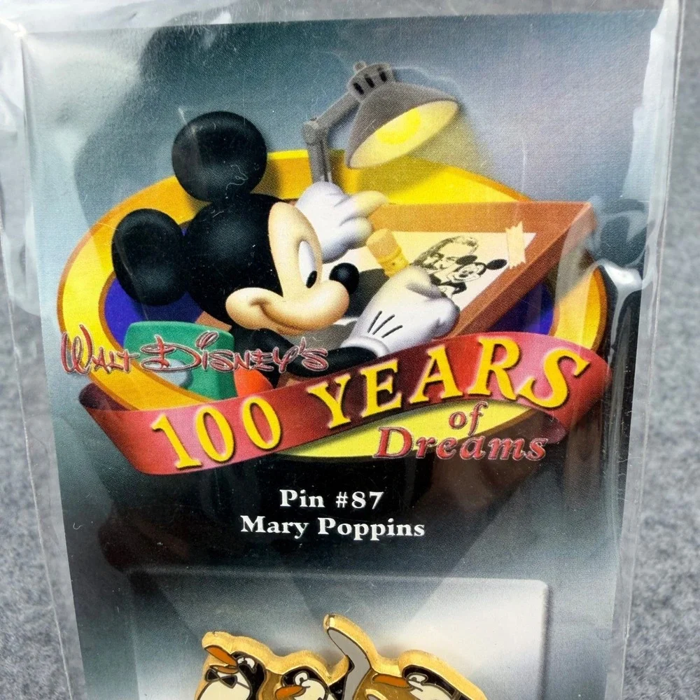 Disney Store 100 Years of Dreams Pin #87 Mary Poppins 1964 Penguins